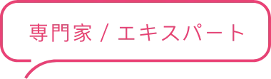専門家／エキスパート